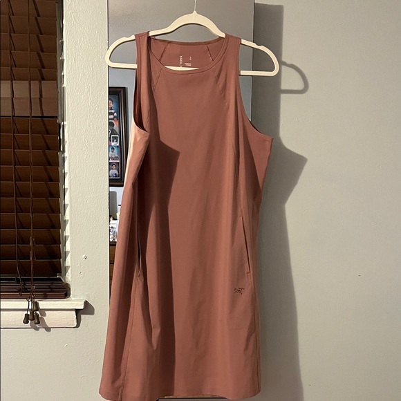 Arc'teryx Sleeveless Mini Dress in Dusty Rose - Picture 1 of 2